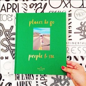 🆕 ✨kate spade✨ places to go people to see book